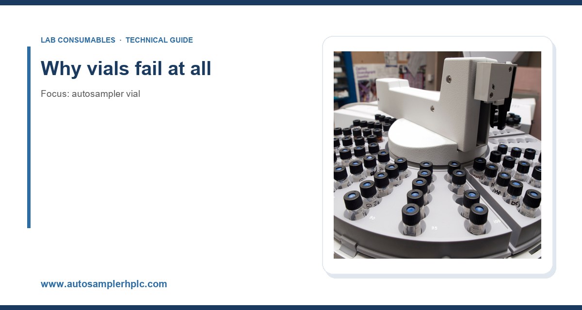 Why vials fail at all